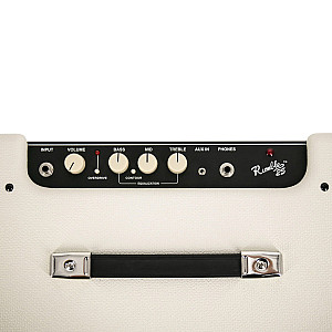 Fender Rumble 25 V3 Bass Amp, Ivory 230V EU